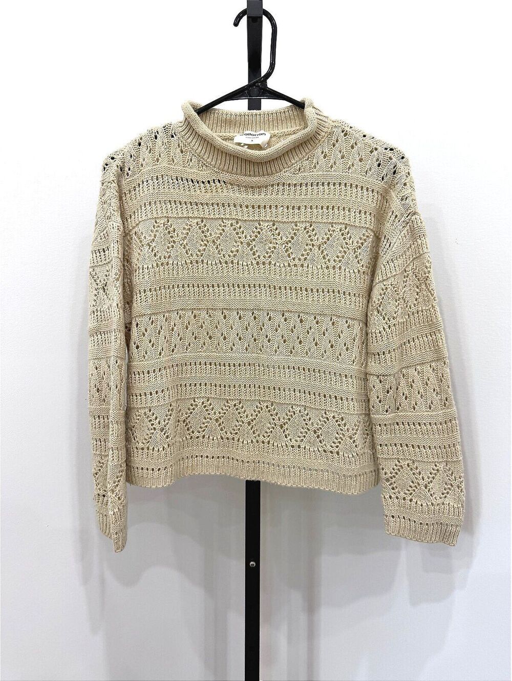 Callahan Beige Knitwear Sweater Size S